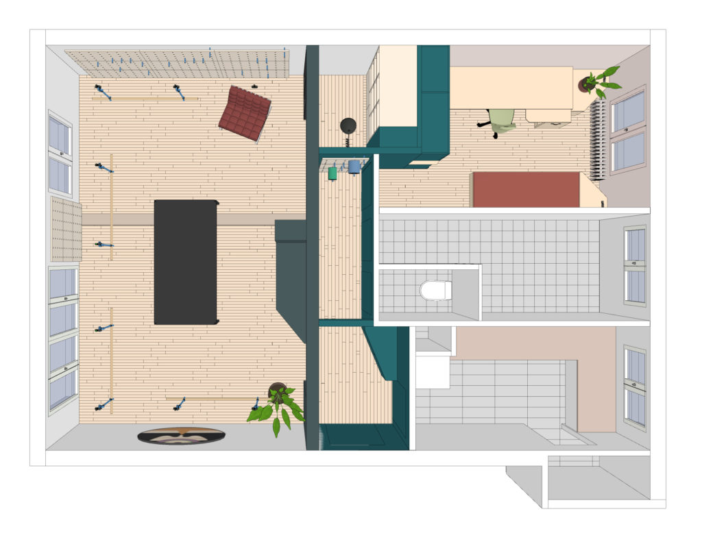 plan projet showroomBF